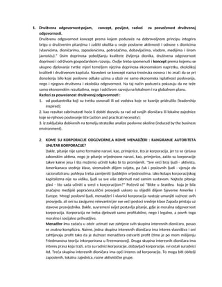 Društvena odgovornost: pojam, koncept, istorija i razlozi za posvećenost