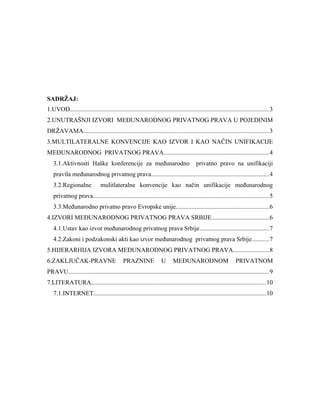 Izvori medjunarodno privatno prava