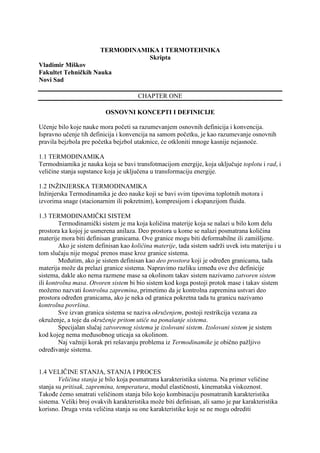 Termodinamika i termotehnika