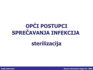 Sterilizacija