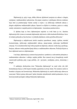 Bilateralna diplomacija