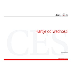 Hartije od vrednosti