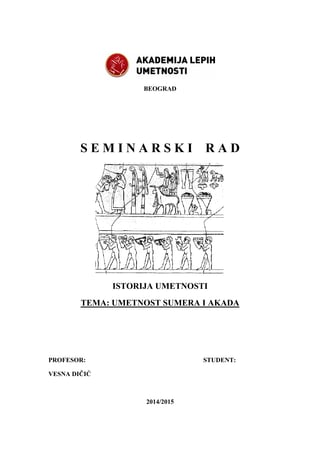 Umetnost Sumera i Akada