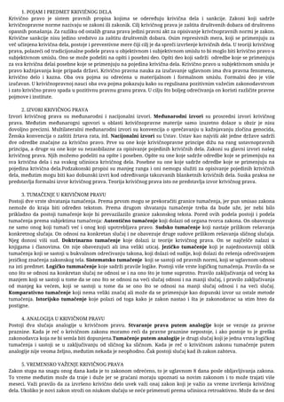 Krivično pravo – opšti deo