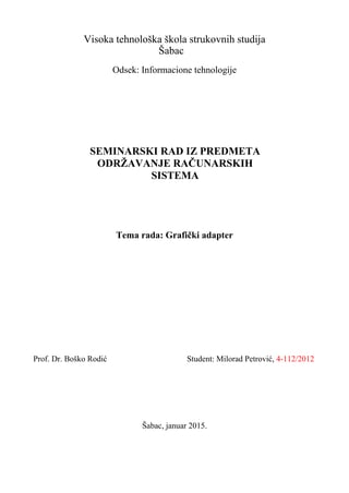Graficki adapter