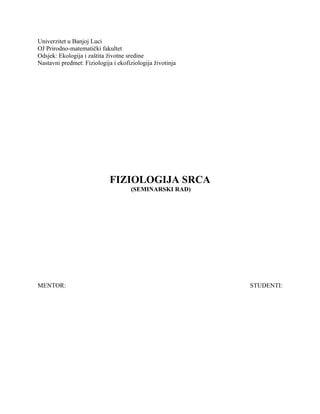 Fiziologija srca