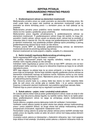 Medjunarodno privatno pravo