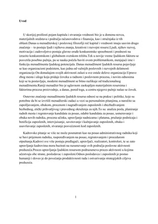 Selekcija i izbor kandidata