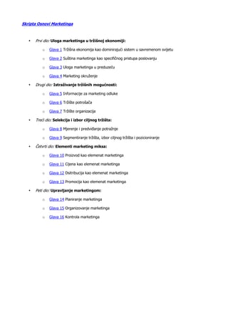 Marketing u ekonomiji