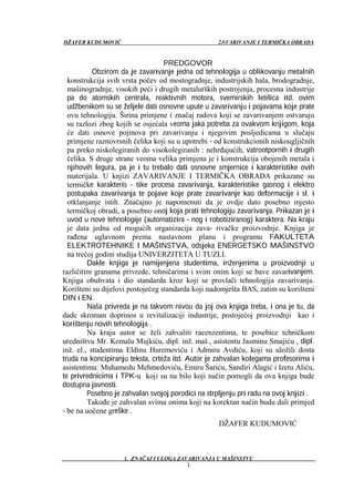 Zavarivanje i termicka obrada