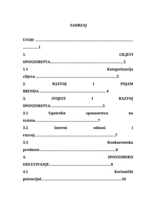 Korporativna sponzorstva događaja