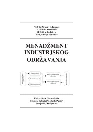 Menadzment industrijskog odrzavanja