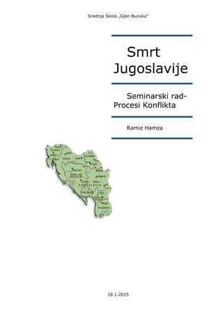Smrt Jugoslavije