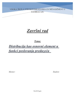 Budžetsko racunavodstvo na osnovu prihoda