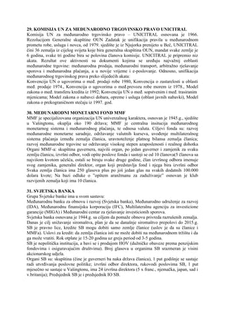 Medjunarodno poslovno pravo (drugi dio)