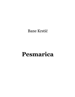 Pesmarica Garavi Sokak