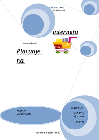 Plaćanje na internetu