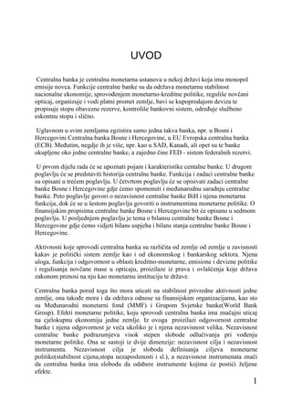 Centralna banka Bosne i Hercegovine