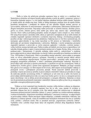 Prerada sintetičkih vlakana