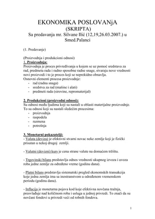 Ekonomika poslovanja