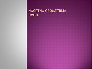 Nacrtna geometrija