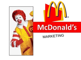 Mc Donald`s marketing