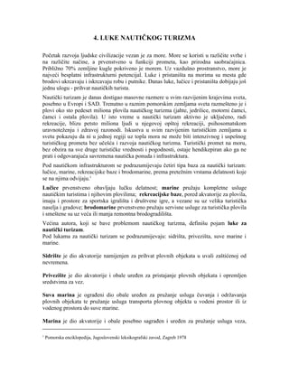 Luke nautičkog turizma