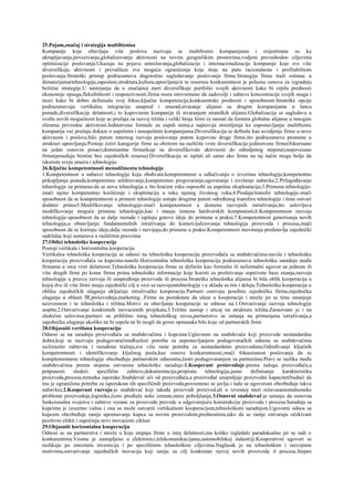 II kolokvijum menadzment operacija