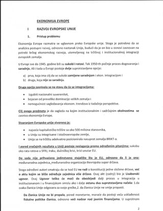 Razvoj Evropske unije