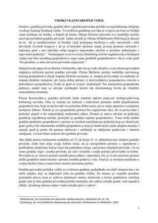 Istorija ekonomije u srednjem vijeku