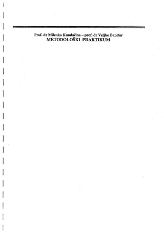 Metodološki praktikum