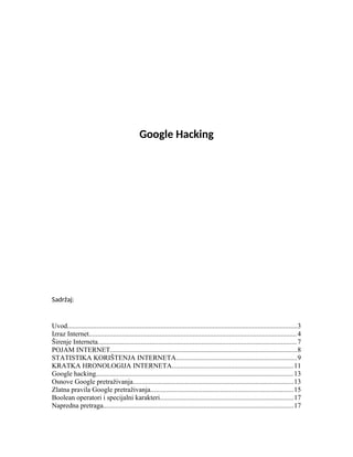 Google Hacking