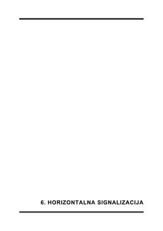 Horizontalna signalizacija
