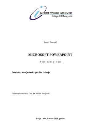 Komjuterska grafika i dizajn