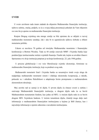 Međunarodne financijske institucije