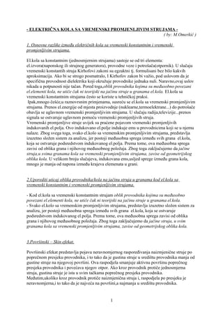 Naizmjenicne struje i trofazni sistemi