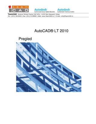 AutoCAD LT 2010: pregled novih funkcija i poboljšanja