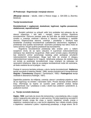 Organizacija i menjanje stavova