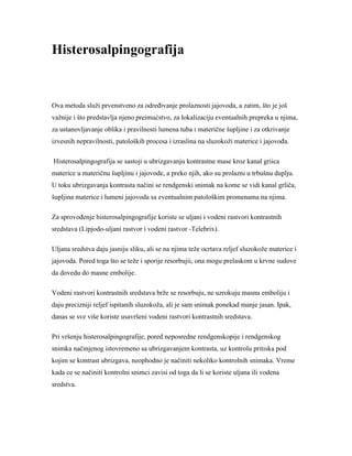 Histerosalpingografija