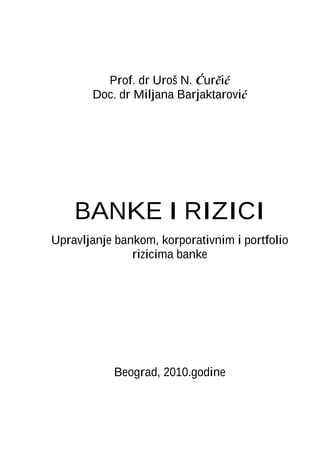 Banke i rizici
