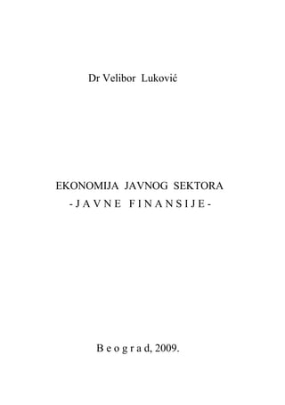 Javne finansije