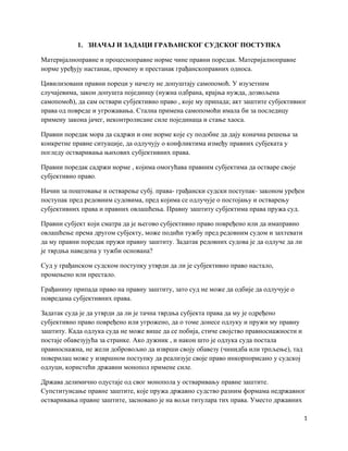 Parnicni postupak – bez vanpranicnog i izvrsnog