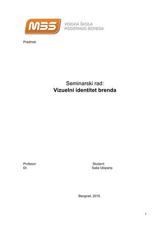 Vizuelni identitet brenda