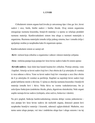 Kardiovaskularni sistem