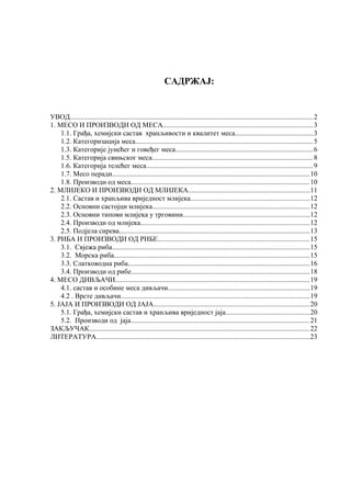 Namernice zivotinjskog porekla