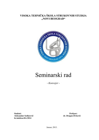 Konvejeri i drugi transportni sistemi