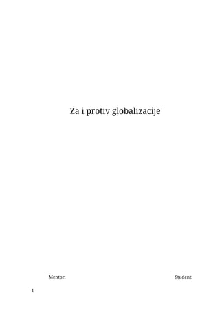 Sistem razvoja obrazovanja u Srbiji u evropskom konteksut