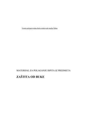 Zaštita od buke