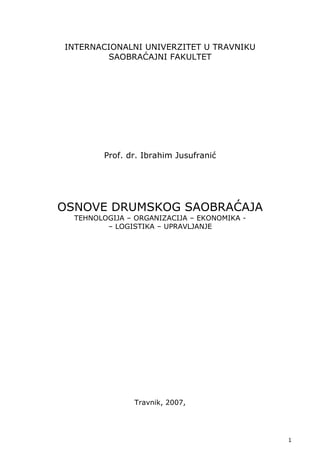 Osnove drumskog saobracaja