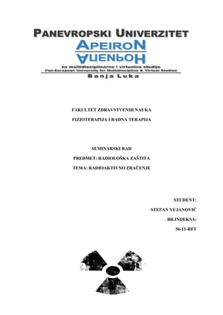 Radioaktivno zracenje